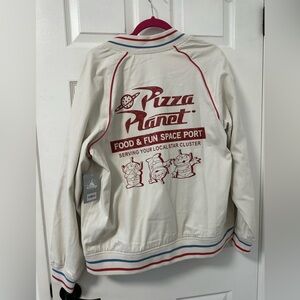 NWT Disney Pizza Planet Toy Story bomber jacket Medium